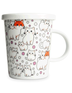TAZA KAWAII 0.3 L FILTRO Y TAPA