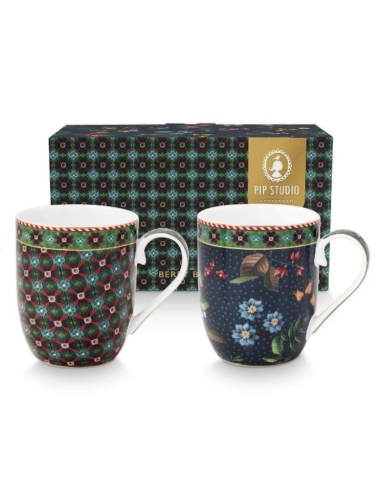 SET 2 TAZAS BERRY BLUES 145 ML PIP...