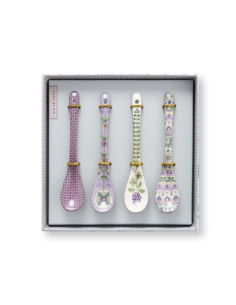 SET 4 CUCHARAS PORCELANA LILY & LOTUS 13 CM PIP STUDIO