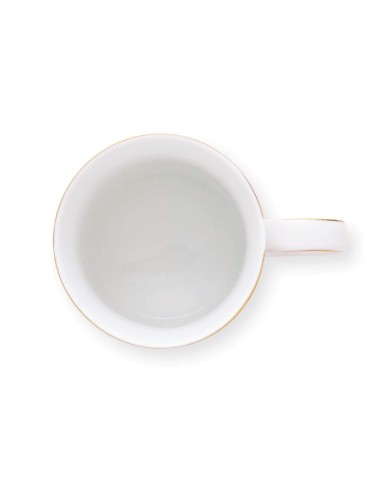 SET 2 TAZAS LOVE BIRDS MEDALLION RED...