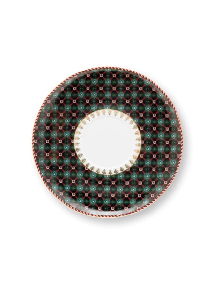 SET 2 TAZAS CON PLATO BERRY BLUES PIP STUDIO
