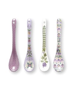 SET 4 CUCHARAS PORCELANA LILY & LOTUS 13 CM PIP STUDIO 2