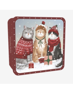 LATA GALLETAS GATOS NAVIDAD 200 GRS GRANDMA WILD´S