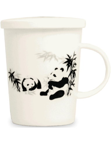 TAZA PANDA PORCELANA 0.3 L FILTRO Y...