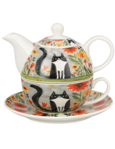 TEA FOR ONE LAKA TAZA, TETERA Y PLATO
