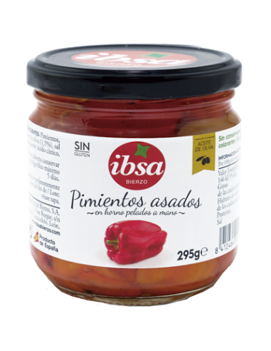 PIMIENTOS ASADOS 295 GR IBSA