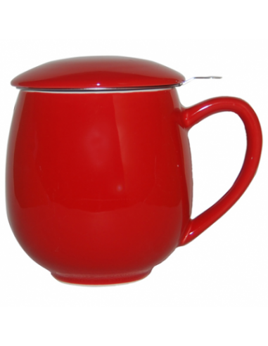 TAZA SAARA ROJA, PORCELANA 0.35 L...