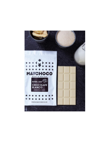 CHOCOLATE BLANCO 39 % MANTECA "BUTTER TO BAR", MAYCHOCO