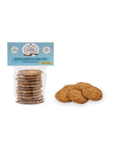 GALLETAS AVENA Y COCO SIN AZÚCAR...