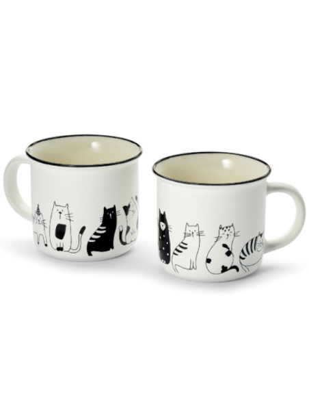 TAZA BUZZ PORCELANA 0.35 L