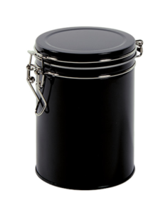 LATA REDONDA NEGRA 200 GR.