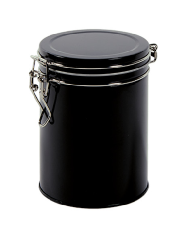 LATA REDONDA NEGRA 200 GR.