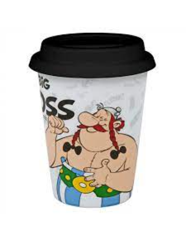 VASO BIG BOSS ASTERIX 380 ML CON TAPA KONITZ