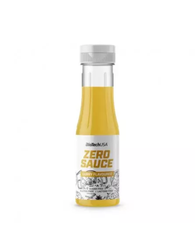 SALSA CURRY ZERO 350 ML BIOTECHUSA