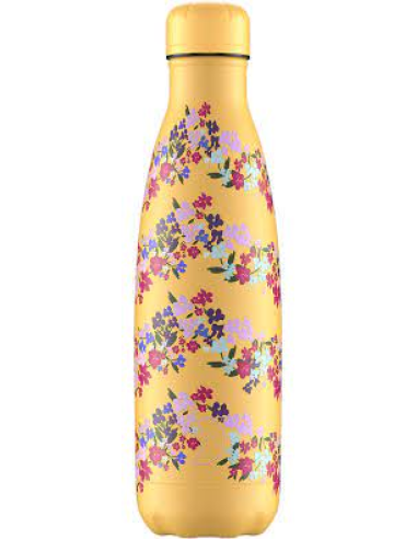 BOTELLA CHILLYS FLORAL ZIG ZAG DITSY 500 ML