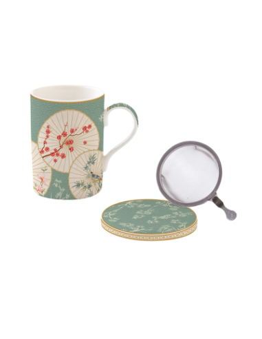 TAZA ORIENTAL DREAMS 350 ML FILTRO Y TAPA EASY LIFE