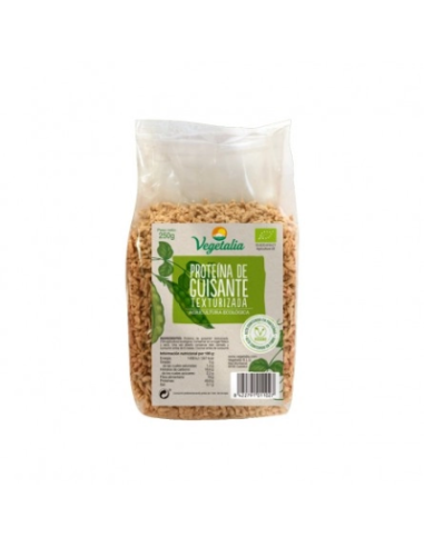 PROTEÍNA DE GUISANTE TEXTURIZADA BIO 250 GR VEGETALIA