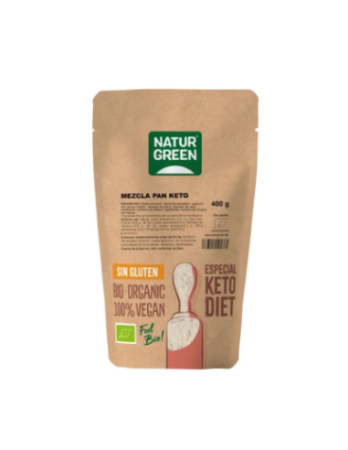 MEZCLA DE PAN KETO BIO 400 GR NATURGREEN