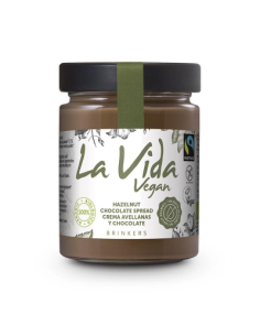 CREMA DE CHOCOLATE CON AVELLANAS BIO 270 GR LA VIDA VEGAN