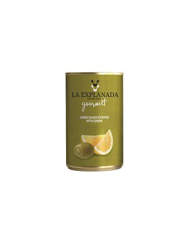ACEITUNA RELLENA DE LIMÓN LATA 150 GR LA EXPLANADA