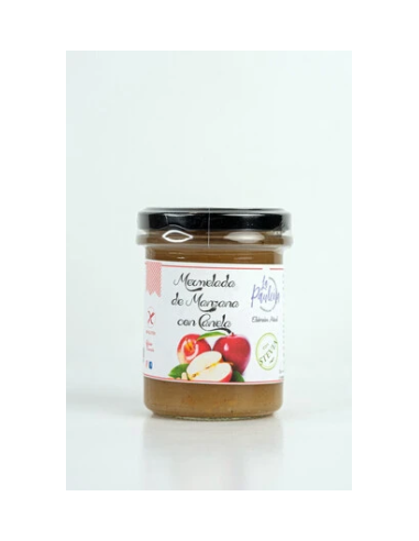 MERMELADA MANZANA CANELA Y ESTEVIA 210 GR LA PAULEÑA