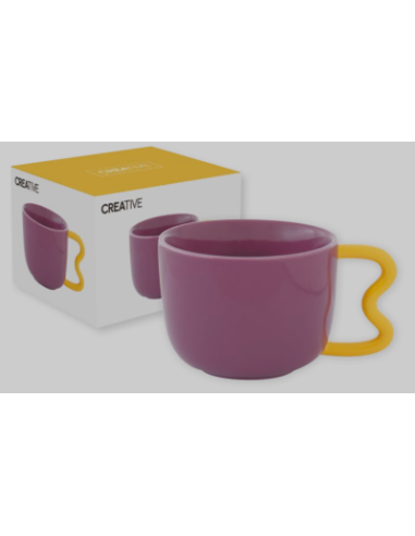 TAZA CREATIVE VIOLET 400 ML EASYLIFE