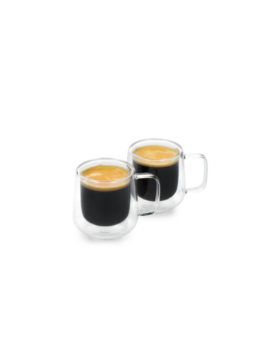 SET 2 TAZAS ESPRESSO SIENA DOBLE PARED 100 ML LA CAFETIERE