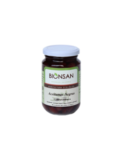 ACEITUNAS NEGRAS PREMIUM BIO 350 GR BIONSAM