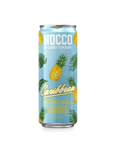 BEBIDA ENERGÉTICA PIÑA CON CAFEÍNA 330 ML NOCCO