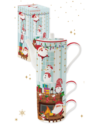 SET TEA FOR ONE SANTA BY THE FIRE 500 ML EASY LIFE