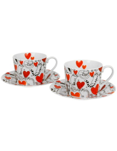 SET SERCA 2 TAZAS CON PLATO 0,23 L
