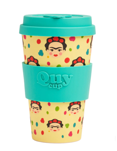 VASO CON TAPA FRIDA 400 ML QUYCUP