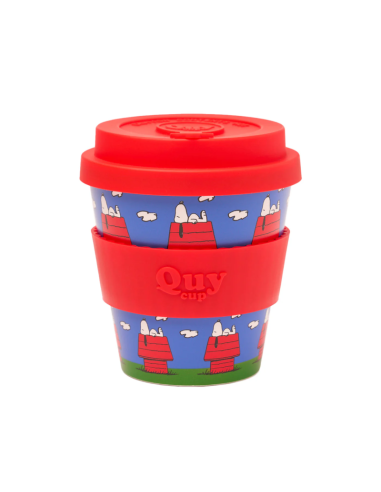 VASO CON TAPA SNOOPY CUCCIA 230 ML QUYCUP