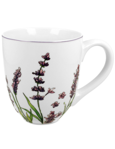TAZA XXL LAVENDER PORCELANA 1 L