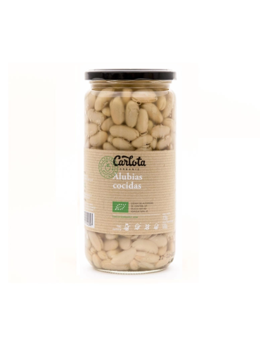 ALUBIAS COCIDAS BIO 720 GR CARLOTA ORGANIC