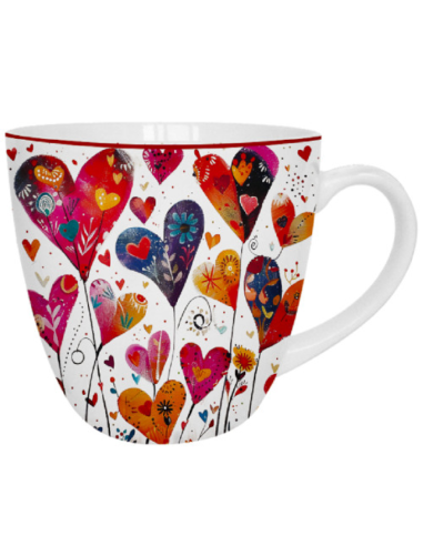 TAZA COLORFUL 1 PORCELANA 0,45 L