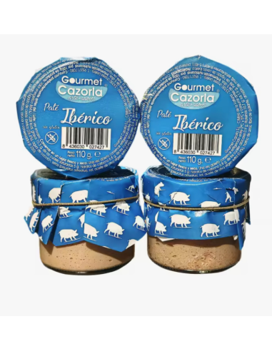 PATÉ IBÉRICO 110 GR CAZORLA