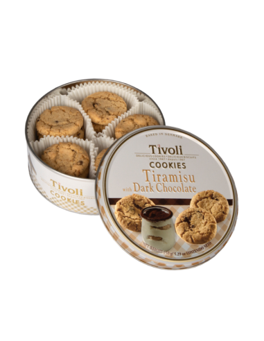 LATA GALLETAS TIRAMISÚ TIVOLI 150 GR JACOBSEN