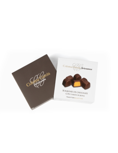 BOMBÓN CHOCOLATE CON TURRON JIJONA 105 GR COLOMA GARCIA