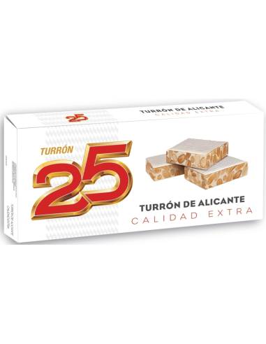 TURRON 25 ALICANTE EXTRA 200 GR