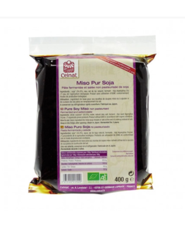 HATCHO MISO DE SOJA NO PASTEURIZADOBIO 400 GR CELNAT