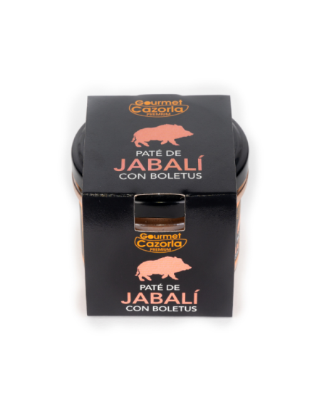 PATE DE JABALÍ DE BOLETUS GOURMET CAZORLA