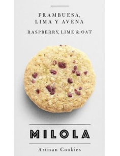 GALLETAS FRAMBUESA,LIMA Y AVENA MILOLA 140 GRS.