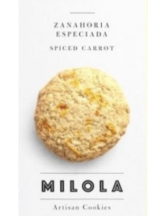 GALLETA ZANAHORIA ESPECIADA MILOLA 140 GRS.