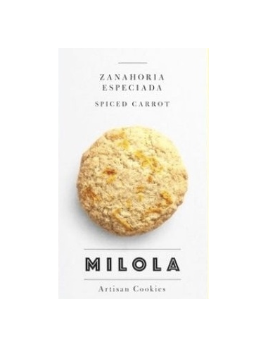 GALLETA ZANAHORIA ESPECIADA MILOLA 140 GRS.