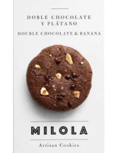 GALLETA CHOCOLATE Y PLÁTANO MILOLA 140 GRS.