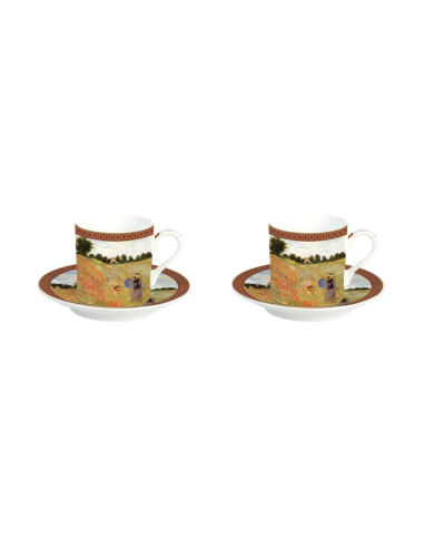 SET 2 TAZAS ESPRESSO COQUELICOTS CON...