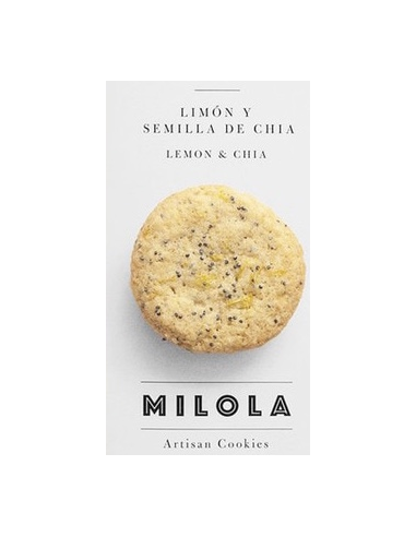 GALLETAS LIMÓN Y CHIA MILOLA 140 GRS.