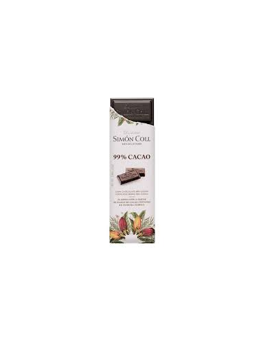 CHOCOLATINA 99% CACAO 25 GRS. SIMÓN COLL