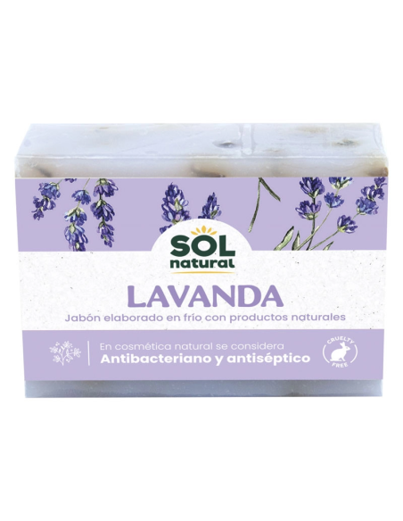 JABÓN DE LAVANDA 100 GR SOL NATURAL